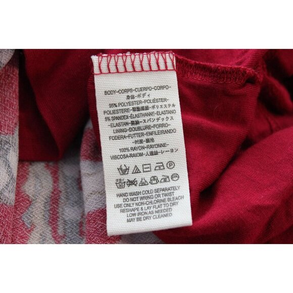 Free People Mini Dress XS Boho Gypsy Long Sleeve Knit Hippie Festival Stretch - Picture 7 of 14